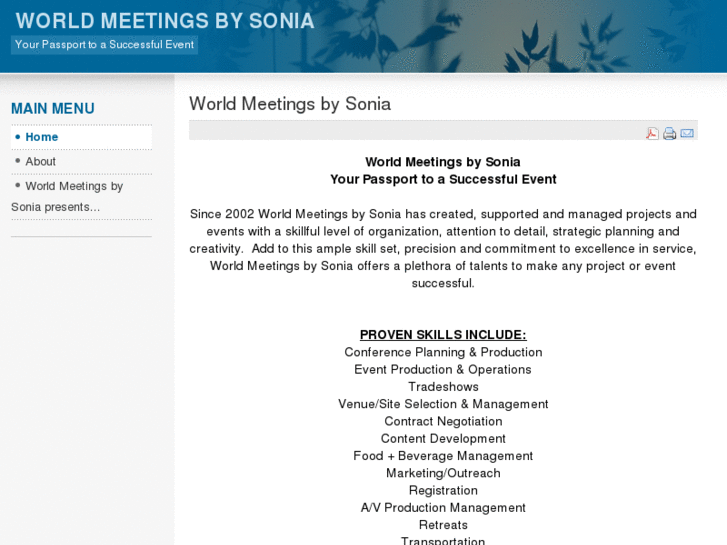 www.worldmeetingsbysonia.com