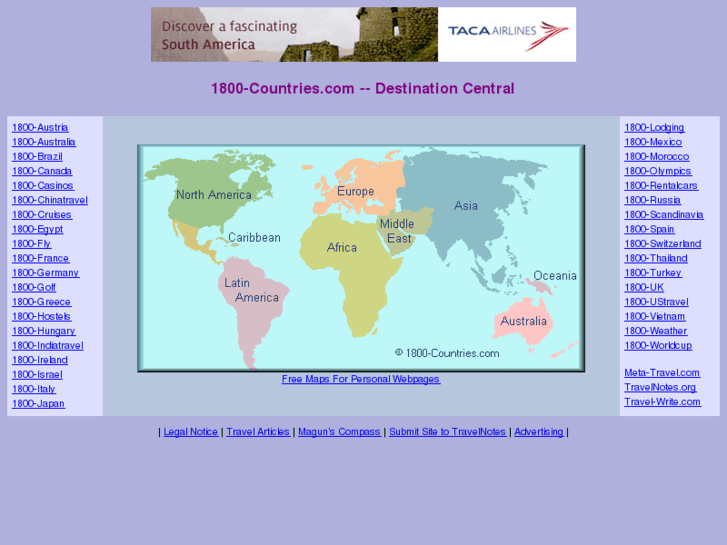 www.1800-countries.com