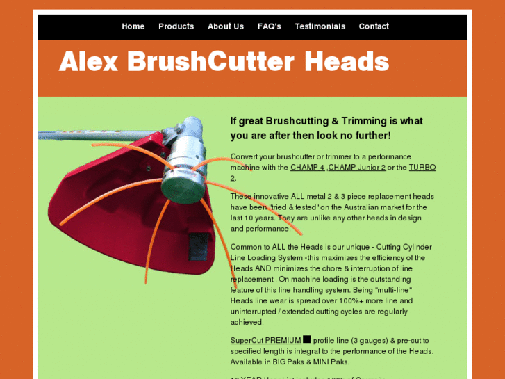 www.alexbrushcutterheads.com