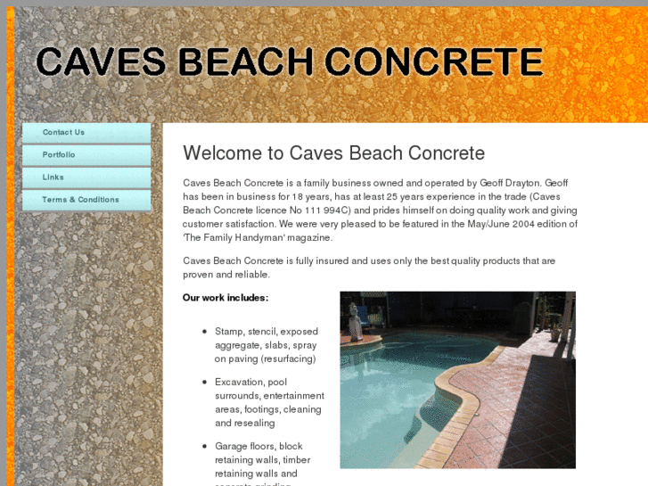 www.cavesbeachconcrete.com