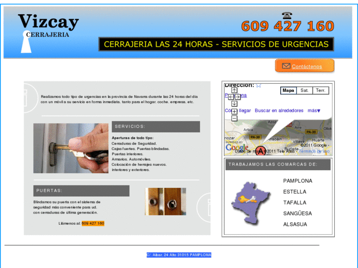 www.cerrajeriavizcay.com