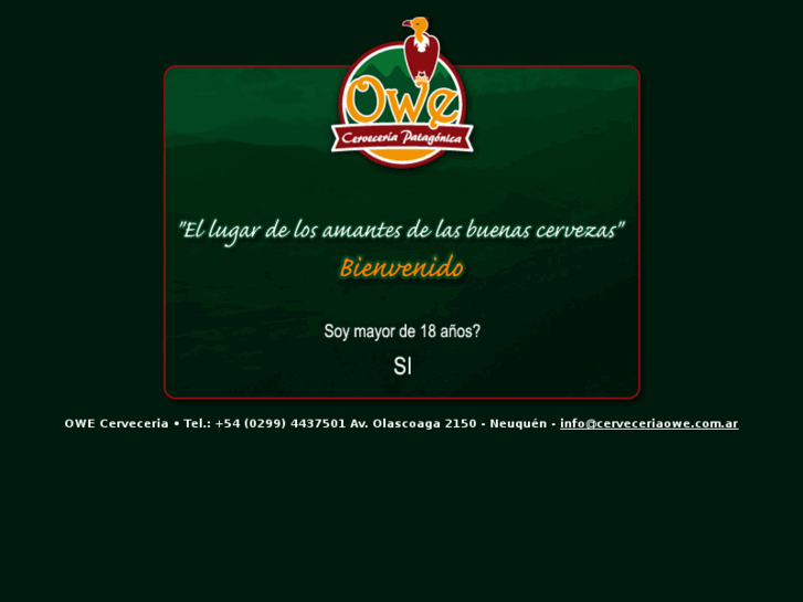 www.cerveceriaowe.com.ar