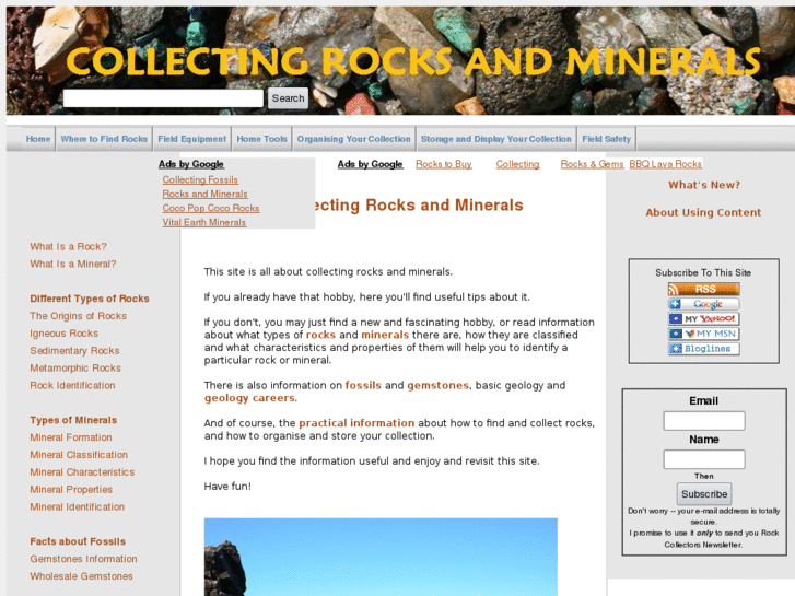 www.collecting-rocks-and-minerals.com