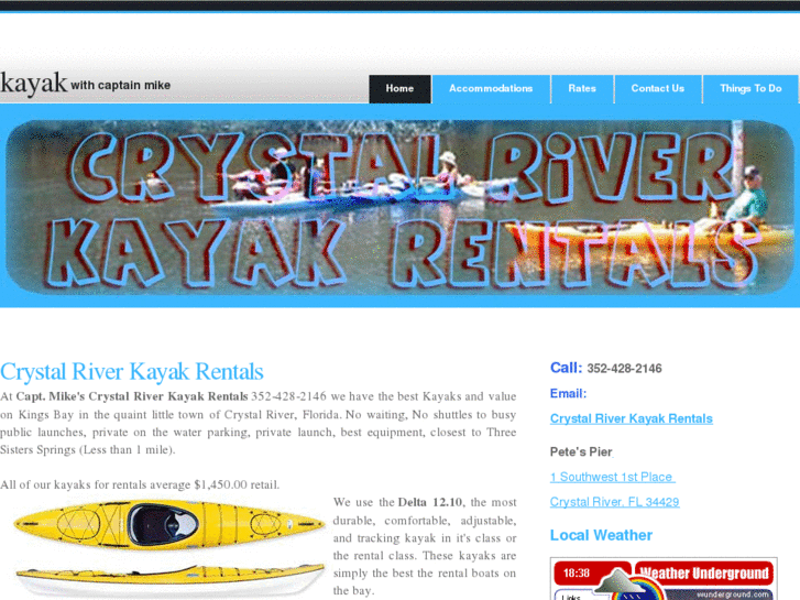 www.crystalriverfloridakayakrental.com