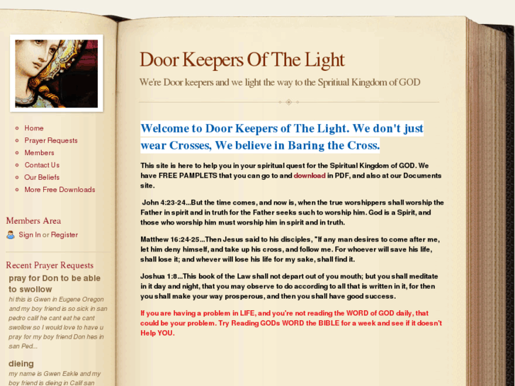 www.doorkeepersofthelight.org