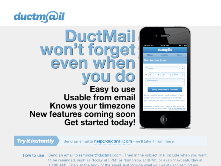 www.ductmail.com