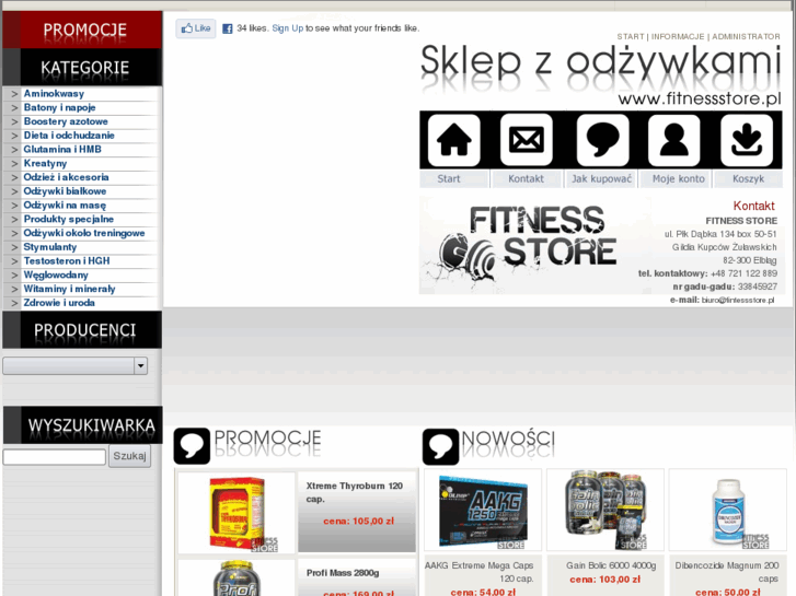 www.fitnessstore.pl