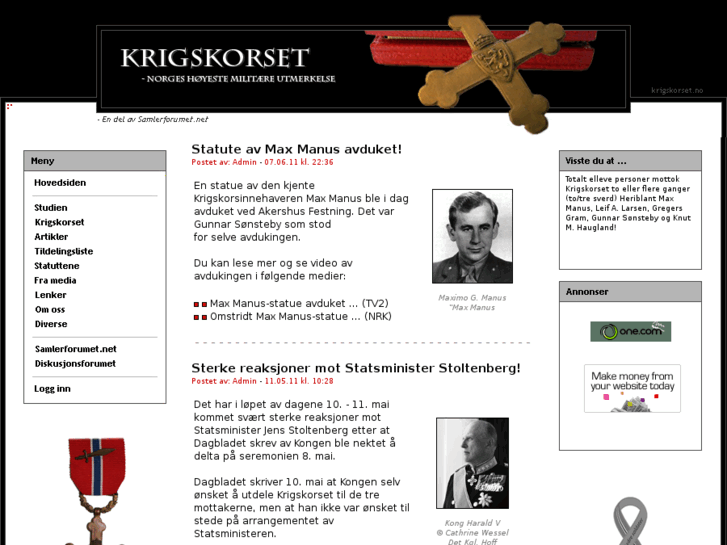 www.krigskorset.no