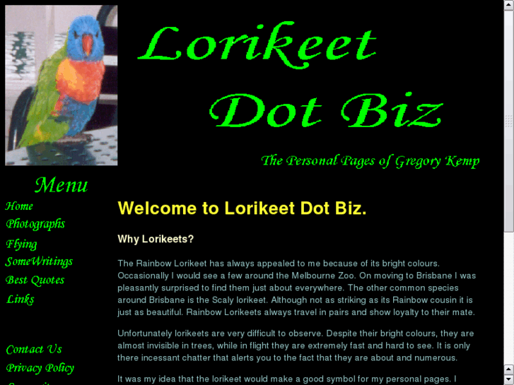 www.lorikeet.biz