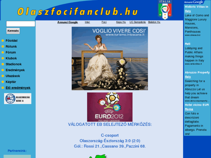 www.olaszfocifanclub.hu