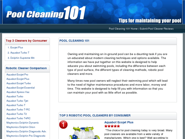 www.poolcleaning101.net