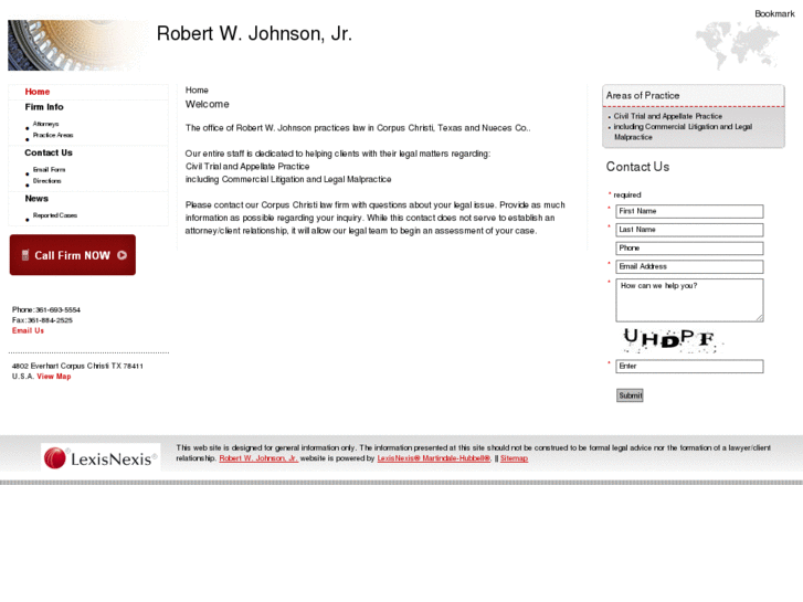 www.robertwjohnsonlaw.com