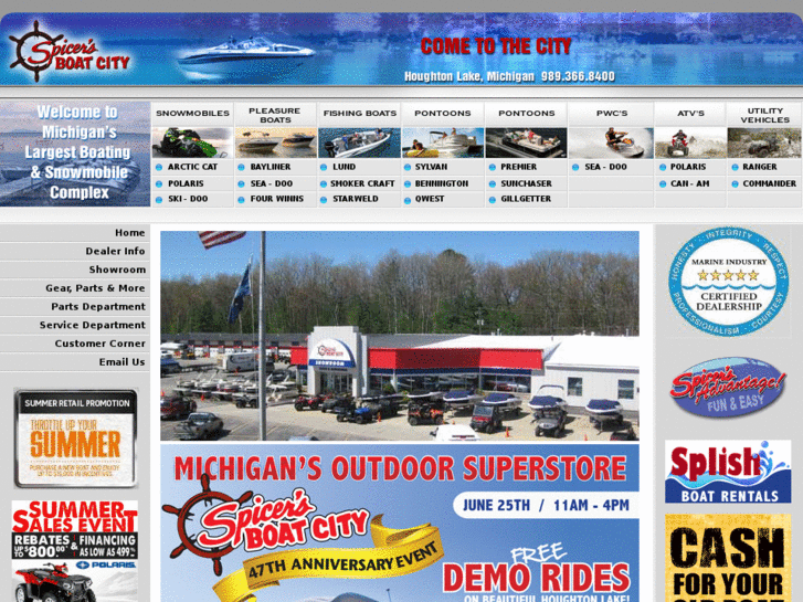 www.spicersboatcity.com