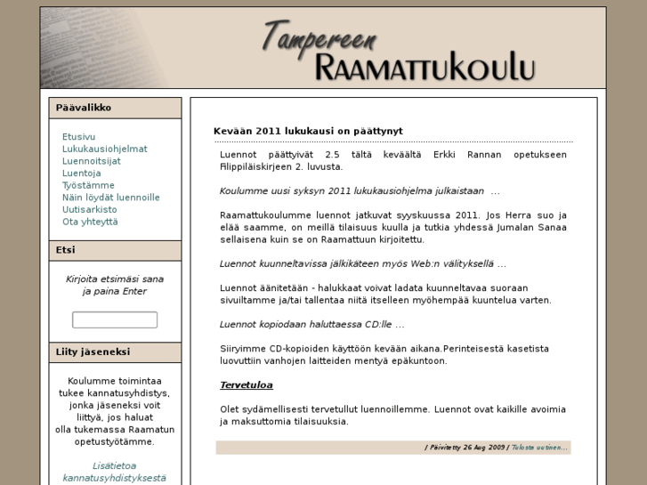 www.tampereenraamattukoulu.net