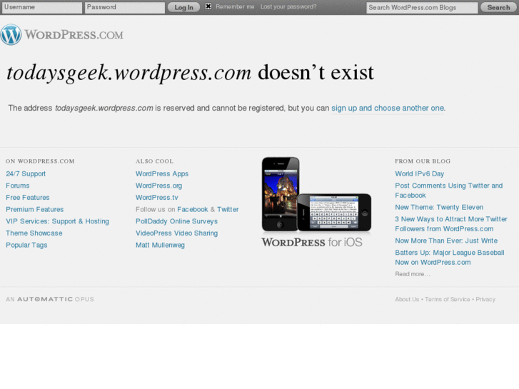 www.todaysgeek.net