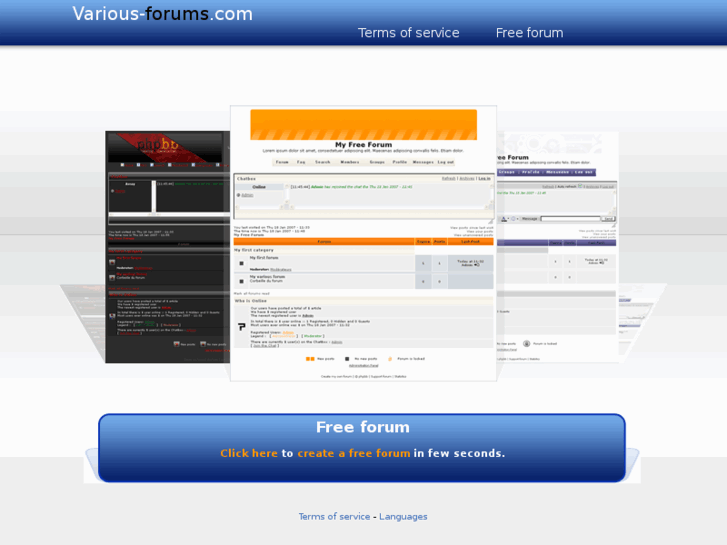www.various-forums.com