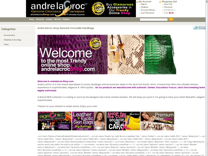 www.andrelacrocshop.com