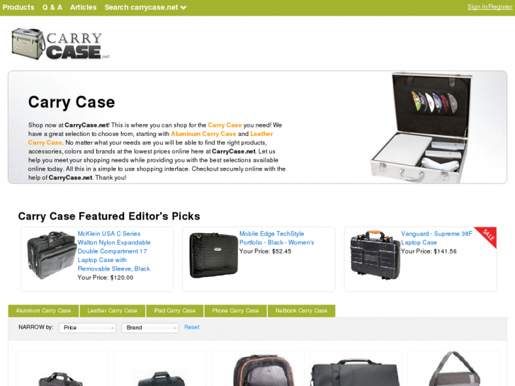 www.carrycase.net