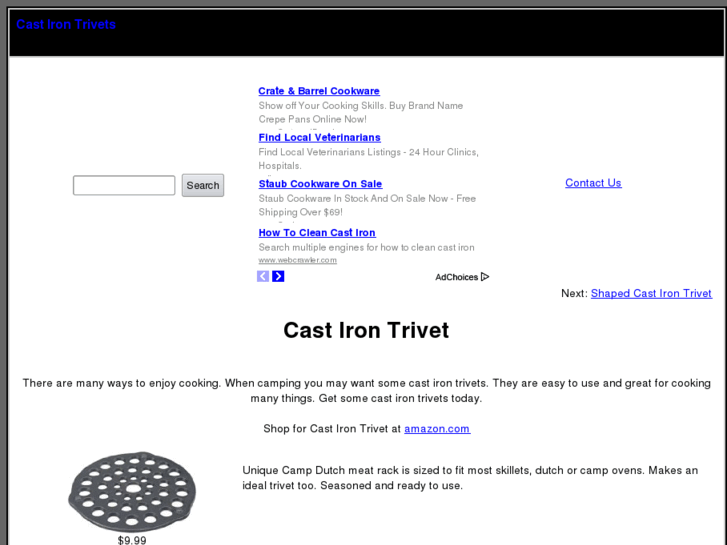 www.castirontrivets.com