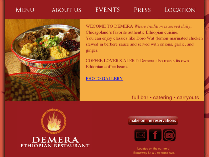 www.demeraethiopianrestaurant.com