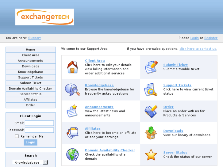 www.exchangetech.net