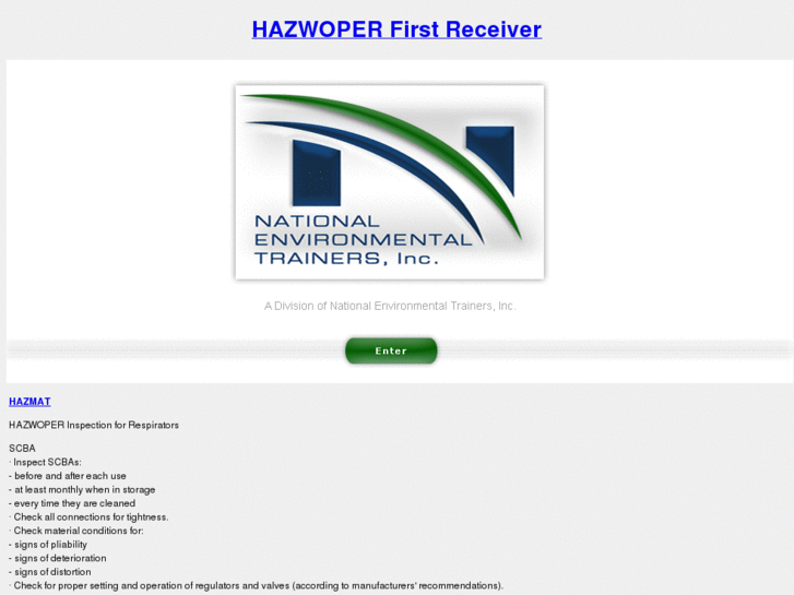 www.hazwoperfirstreceiver.com