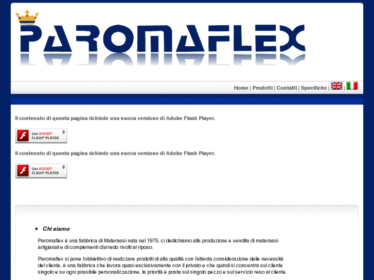 www.paromaflexmaterassi.com