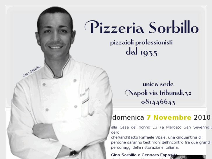 www.pizzeriasorbillo.it