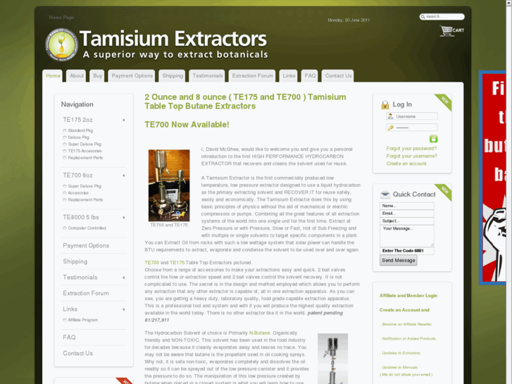 www.tamisiumextractors.com