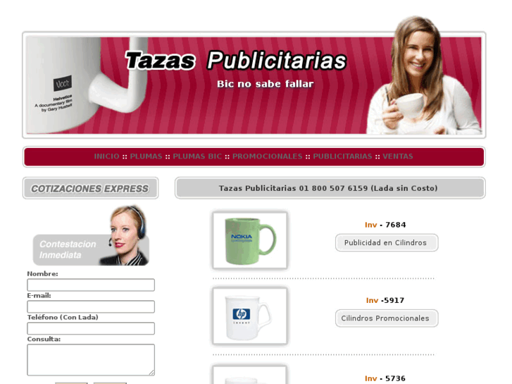 www.tazaspublicitarias.com