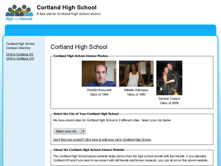 www.cortlandhighschool.org