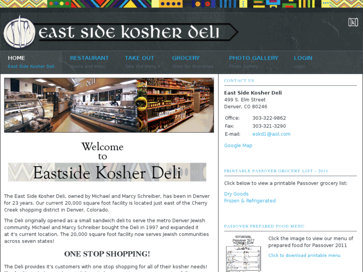 www.eastsidekosherdeli.com