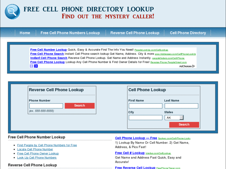 www.freecellphonenumberslookup.com