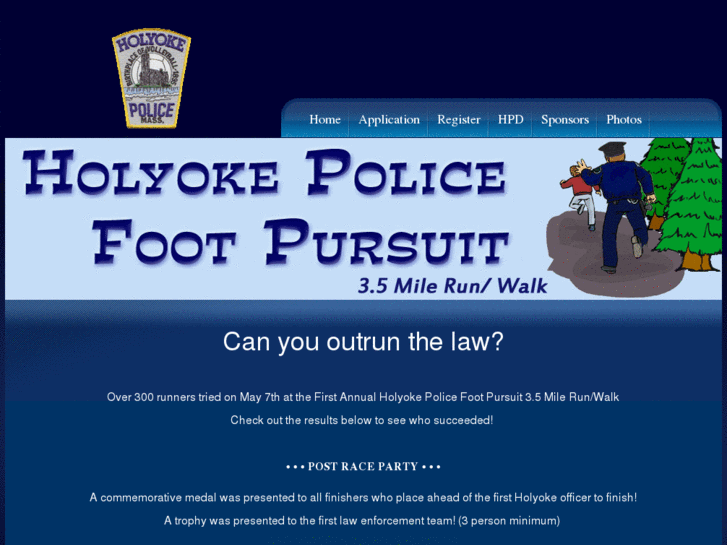 www.holyokepolicefootpursuit.com