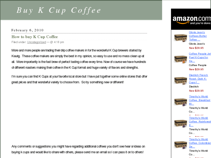 www.kcupcoffees.net