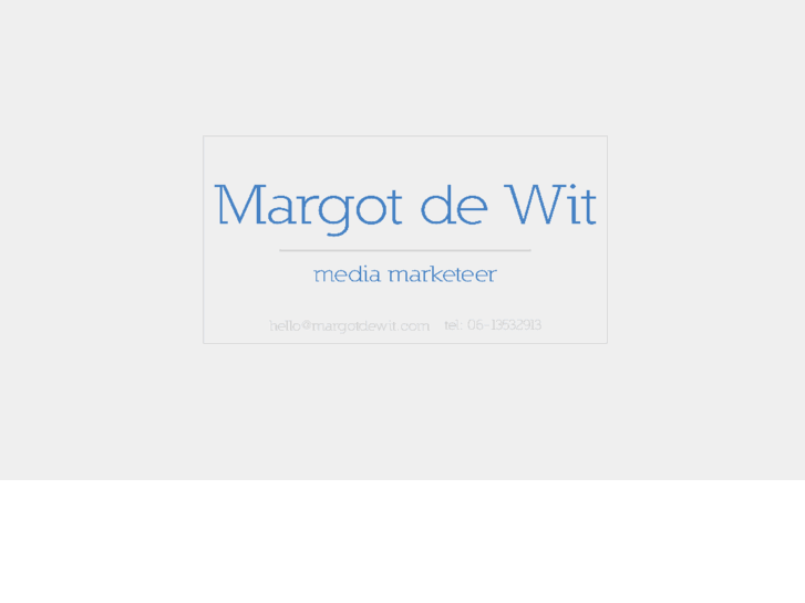 www.margotdewit.com