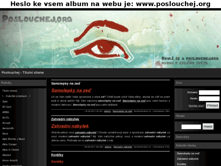 www.poslouchej.org