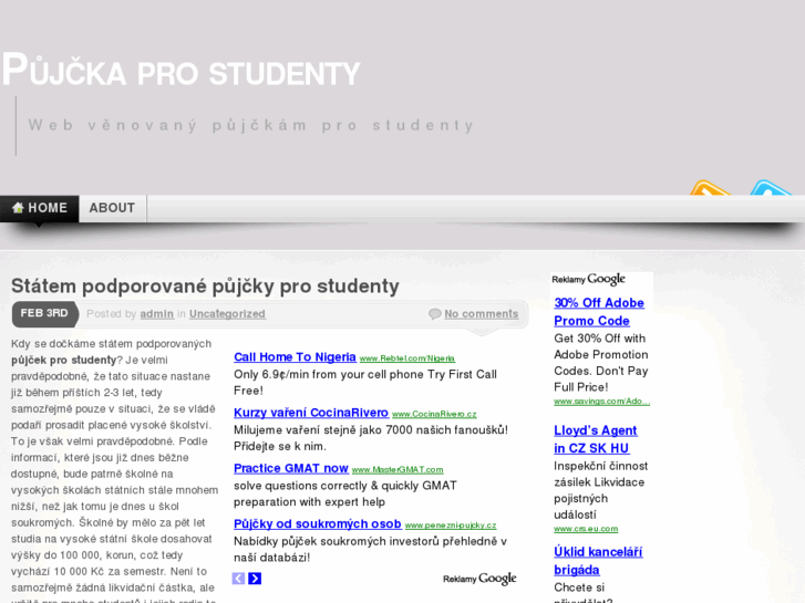 www.pujckaprostudenty.com