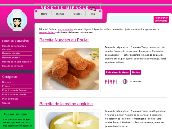 www.recette-miracle.com