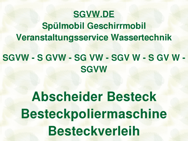 www.sgvw.de