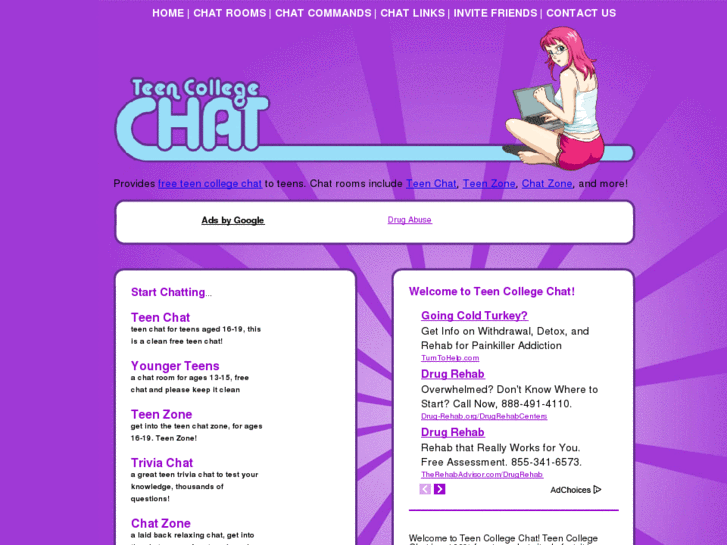 Teencollegechat.com: teen college chat.