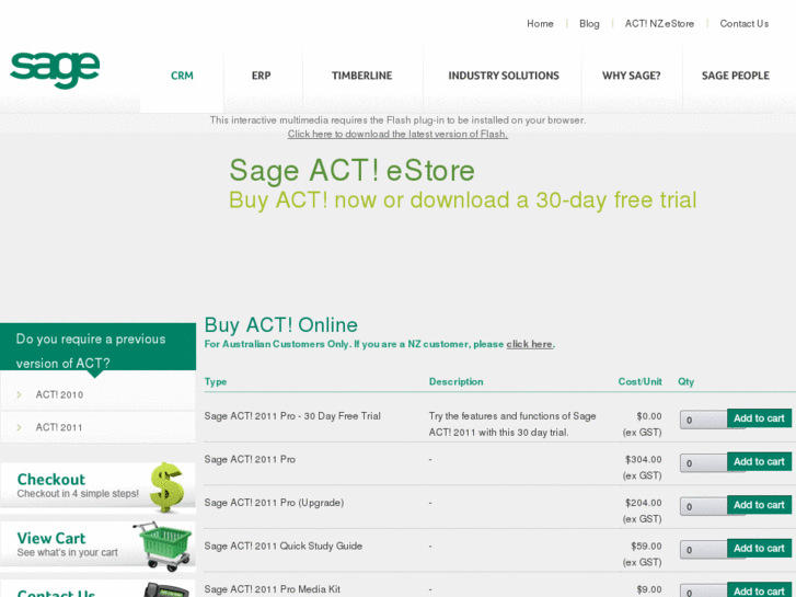 www.actsoftware.com.au