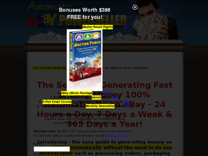 www.automaticebaypowerseller.com