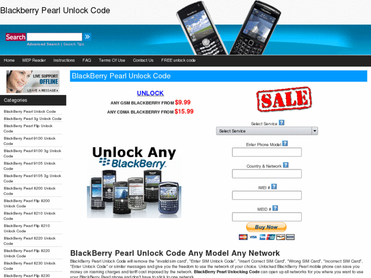 www.blackberrypearlunlockcode.com