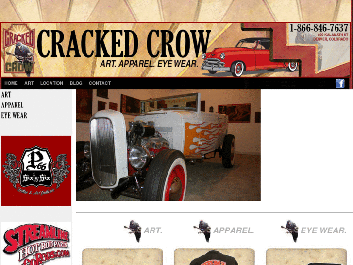 www.crackedcrowgallery.com