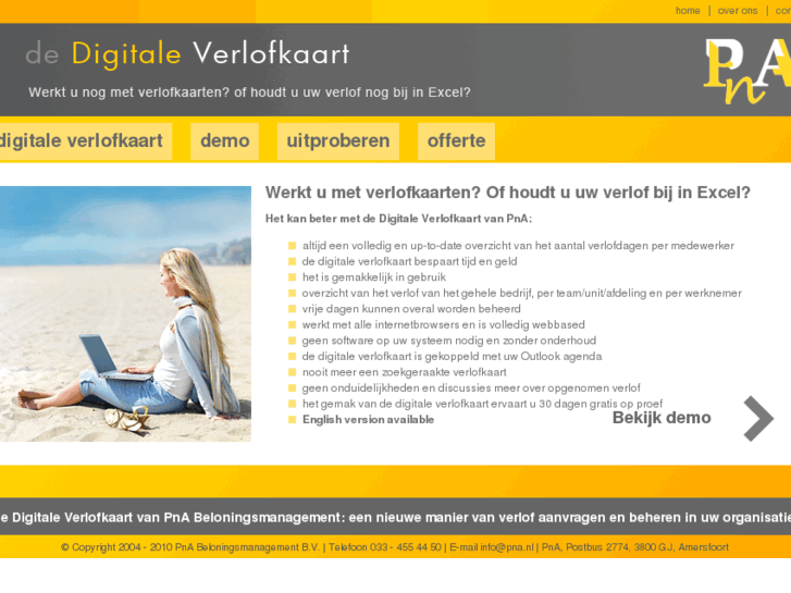 www.digitaleverlofkaart.nl