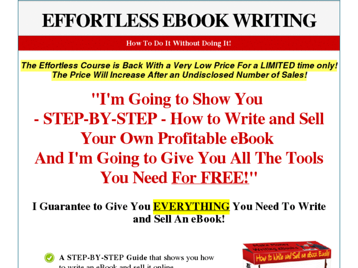 www.effortlessebookwriting.com