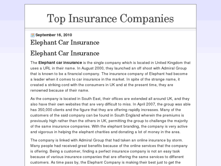 www.elephantcarinsurance.org