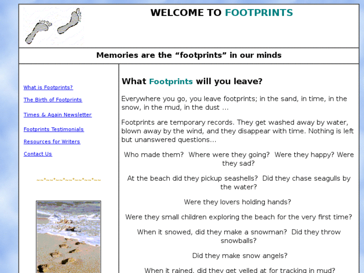 www.footprintsstories.com