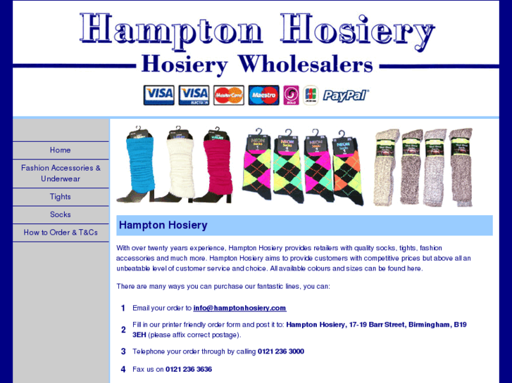 www.hamptonhosiery.com